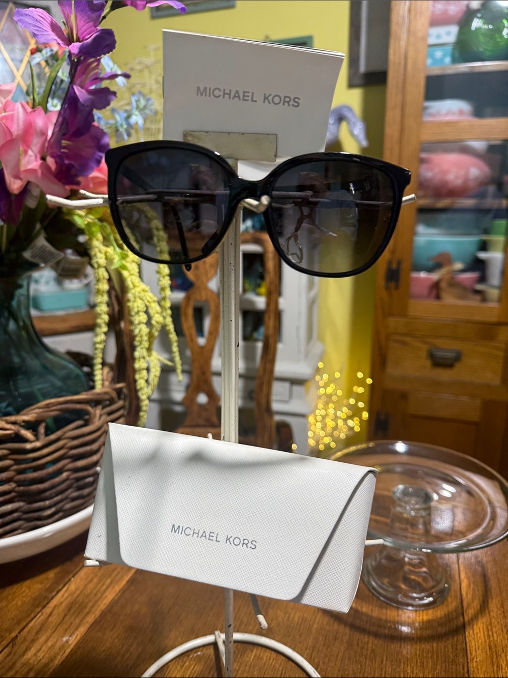 Michael Kors Black Gradient Women's Sunglasses with Michael Kors Case